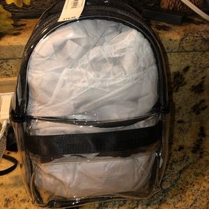 Clear book bag